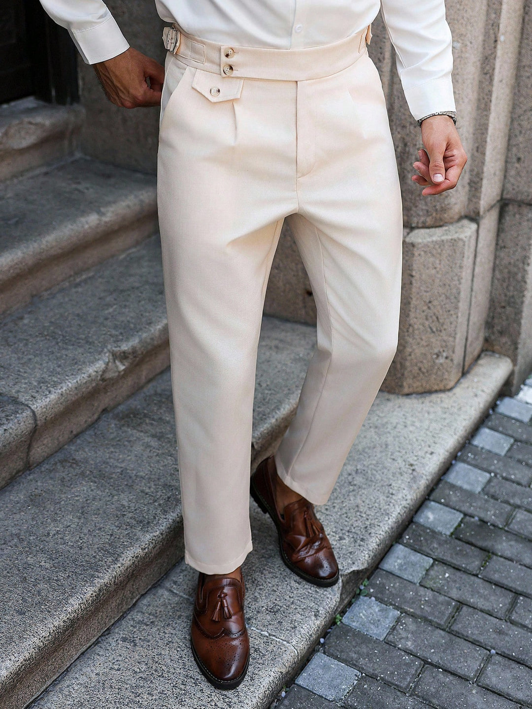 Pantaloni SHEIN, portocaliu
