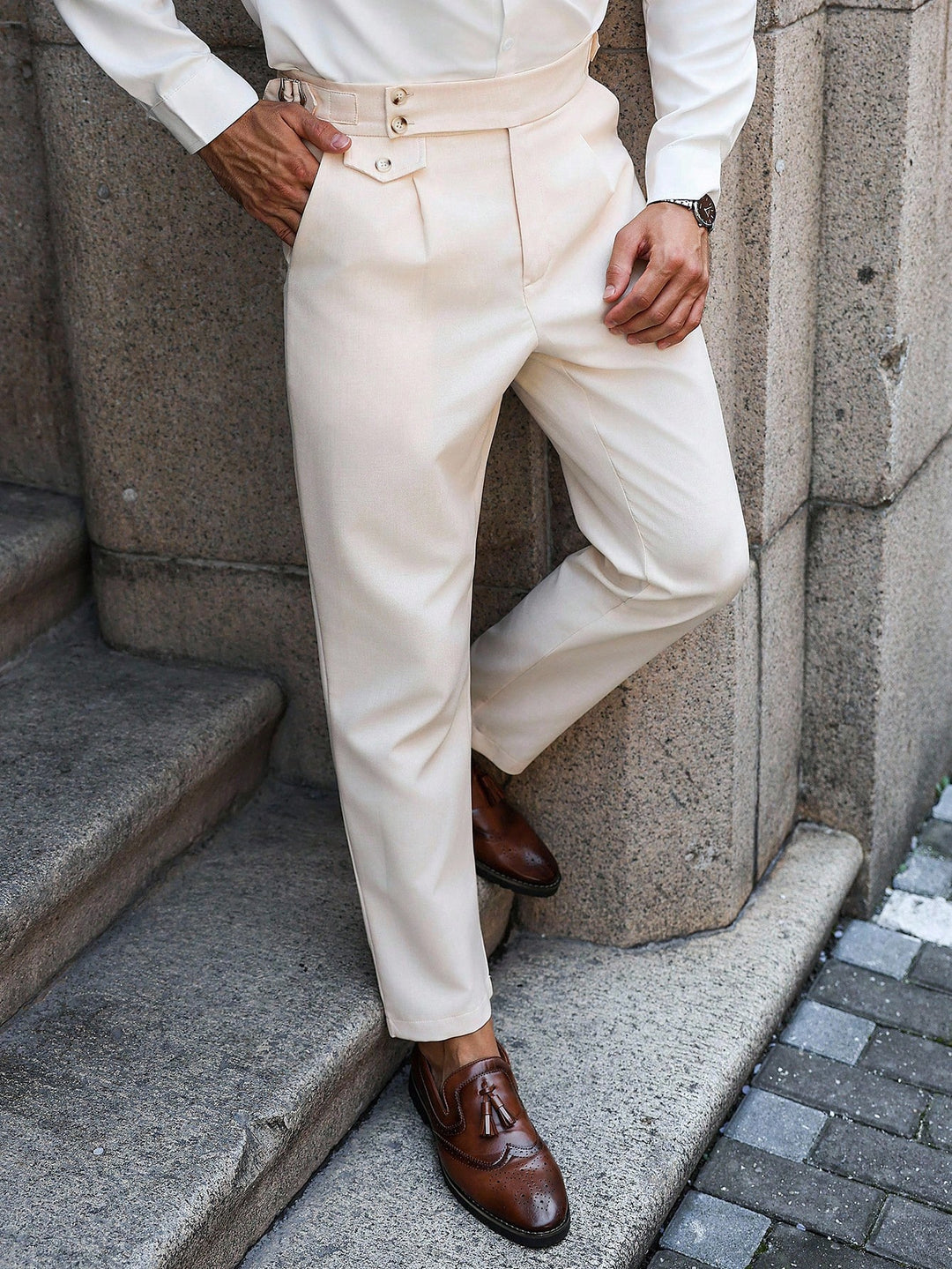 Pantaloni SHEIN, portocaliu
