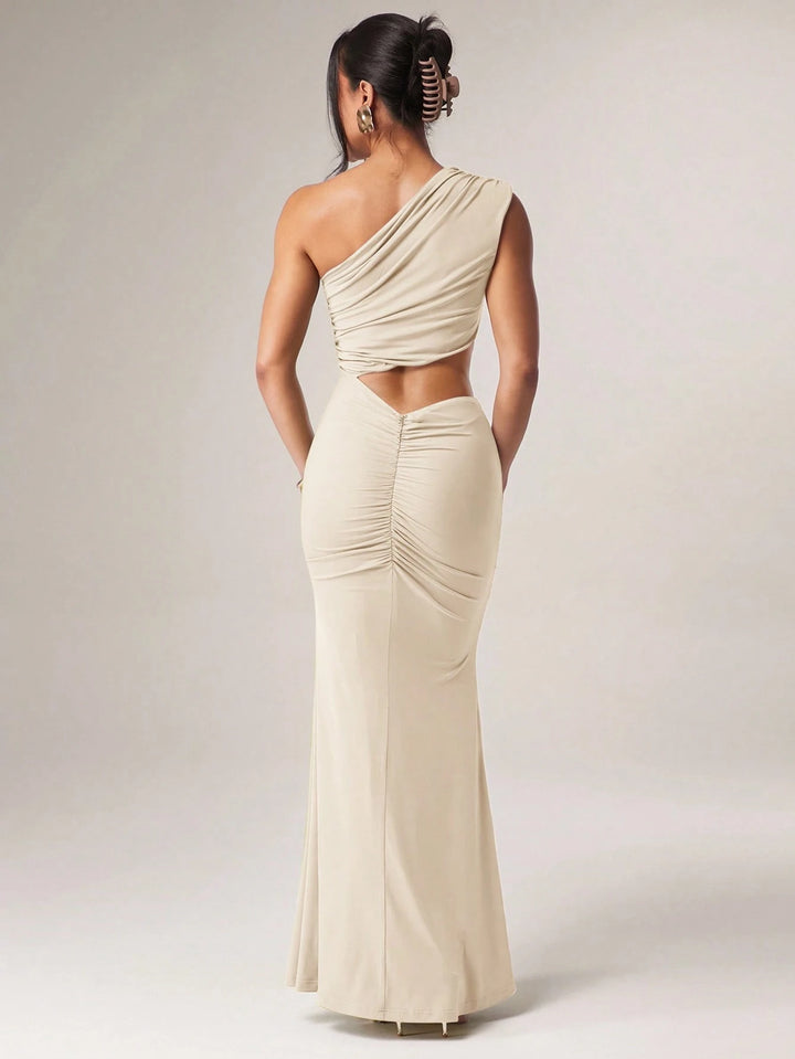 Shein maxi ruha, bézs