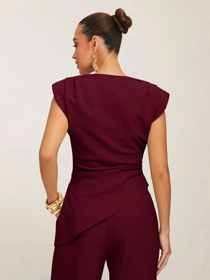 Top SHEIN, vișiniu