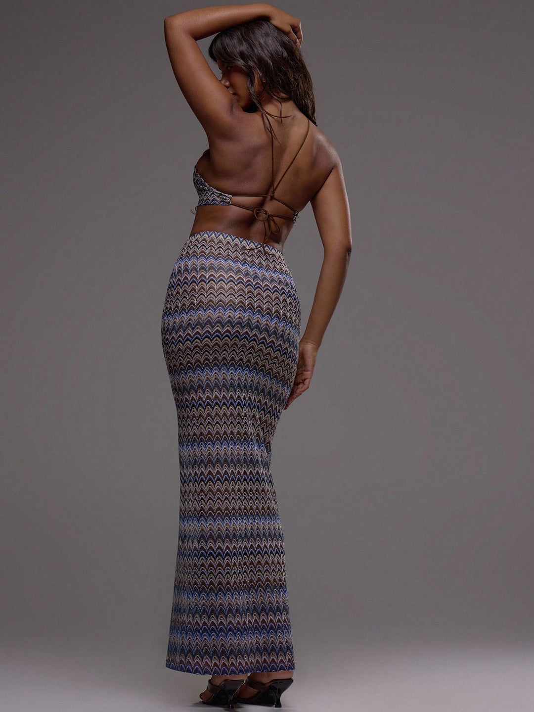 Rochie maxi SHEIN, mix culori