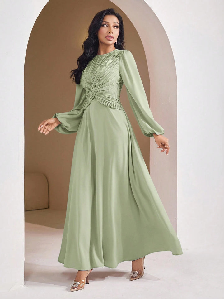 Rochie maxi SHEIN, verde