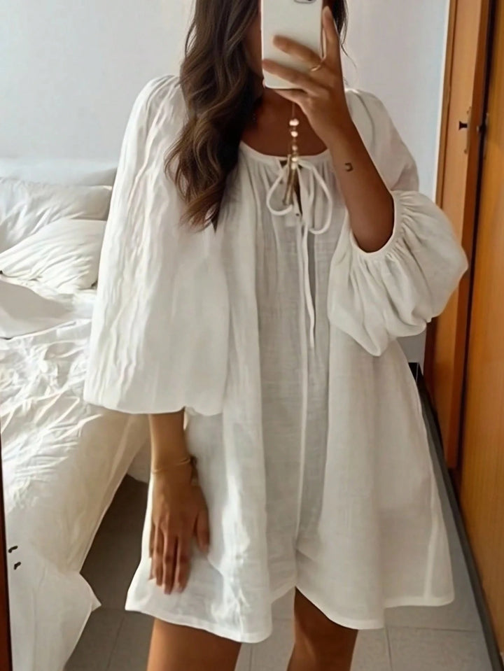 Rochie mini SHEIN, alb