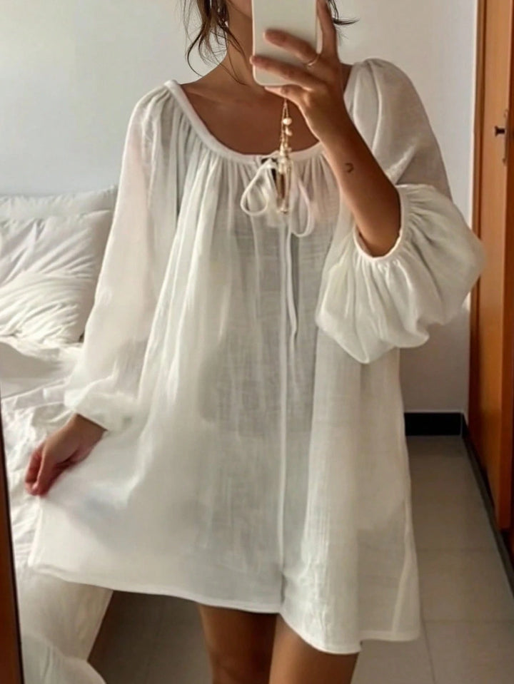 Rochie mini SHEIN, alb