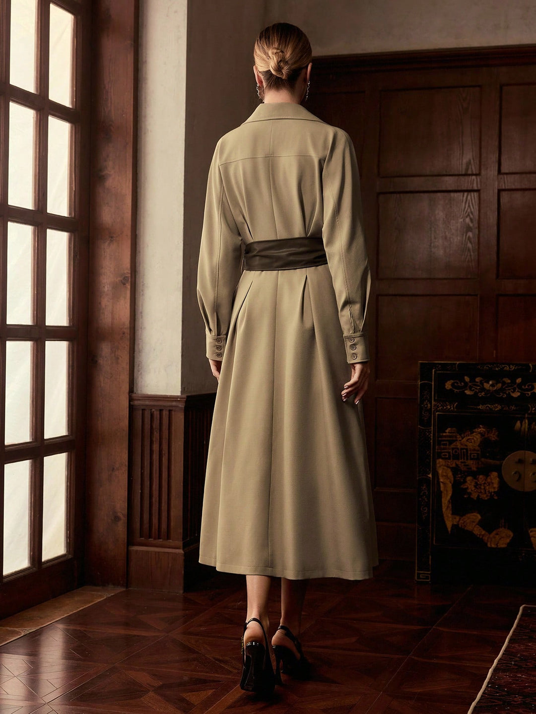 Trench SHEIN, bej