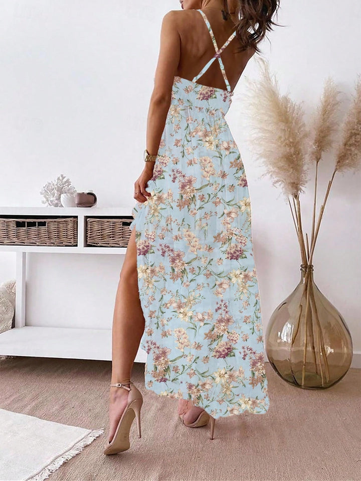 Rochie maxi SHEIN, mix culori