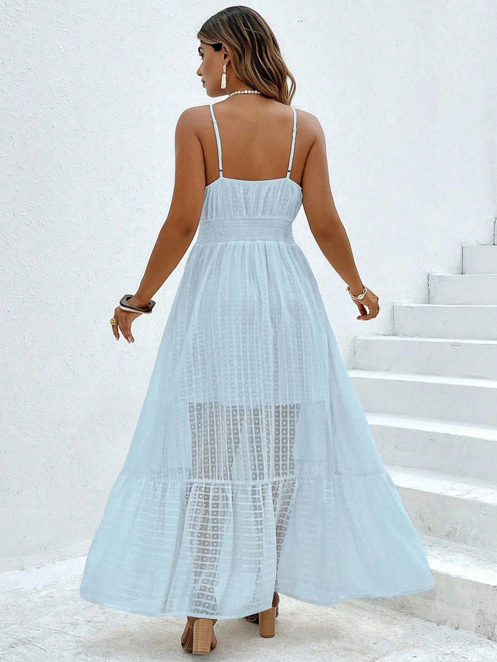 Rochie maxi SHEIN, albastru