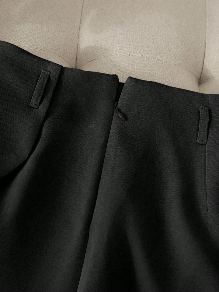 Fustă pantalon SHEIN, negru