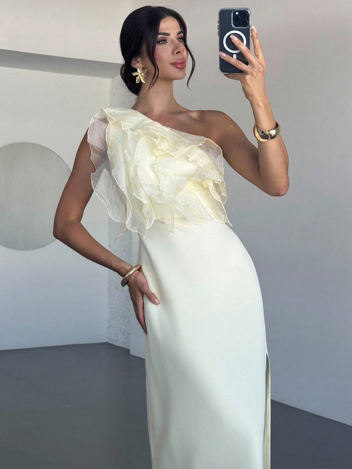 Rochie maxi SHEIN, galben