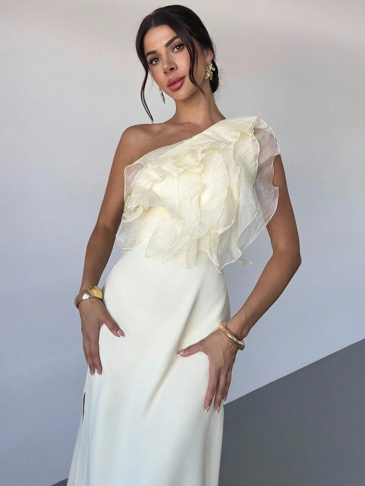 Rochie maxi SHEIN, galben