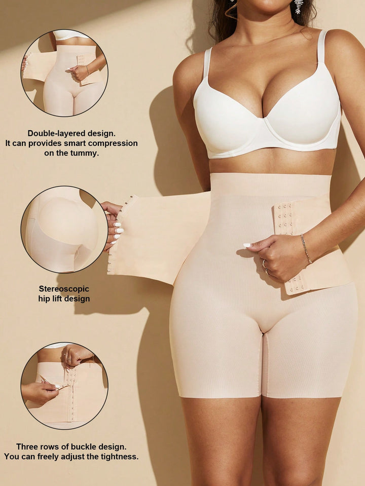 Colanți modelatori SHEIN, crem