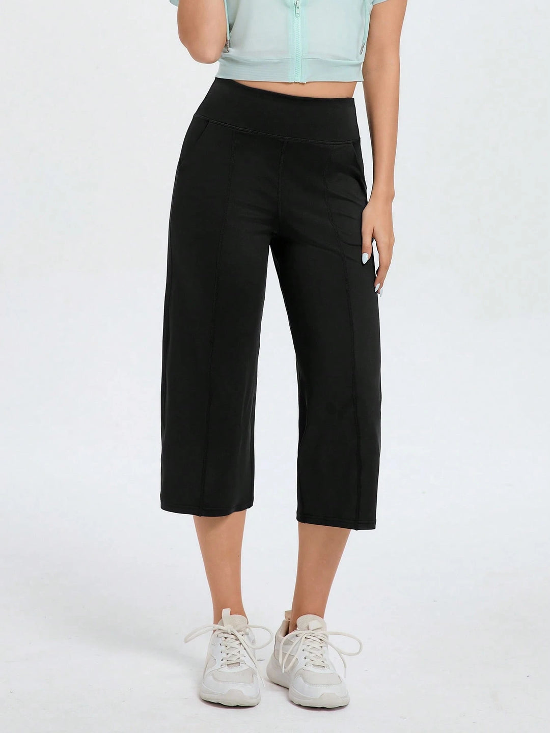 Colanți 3/4 SHEIN, negru