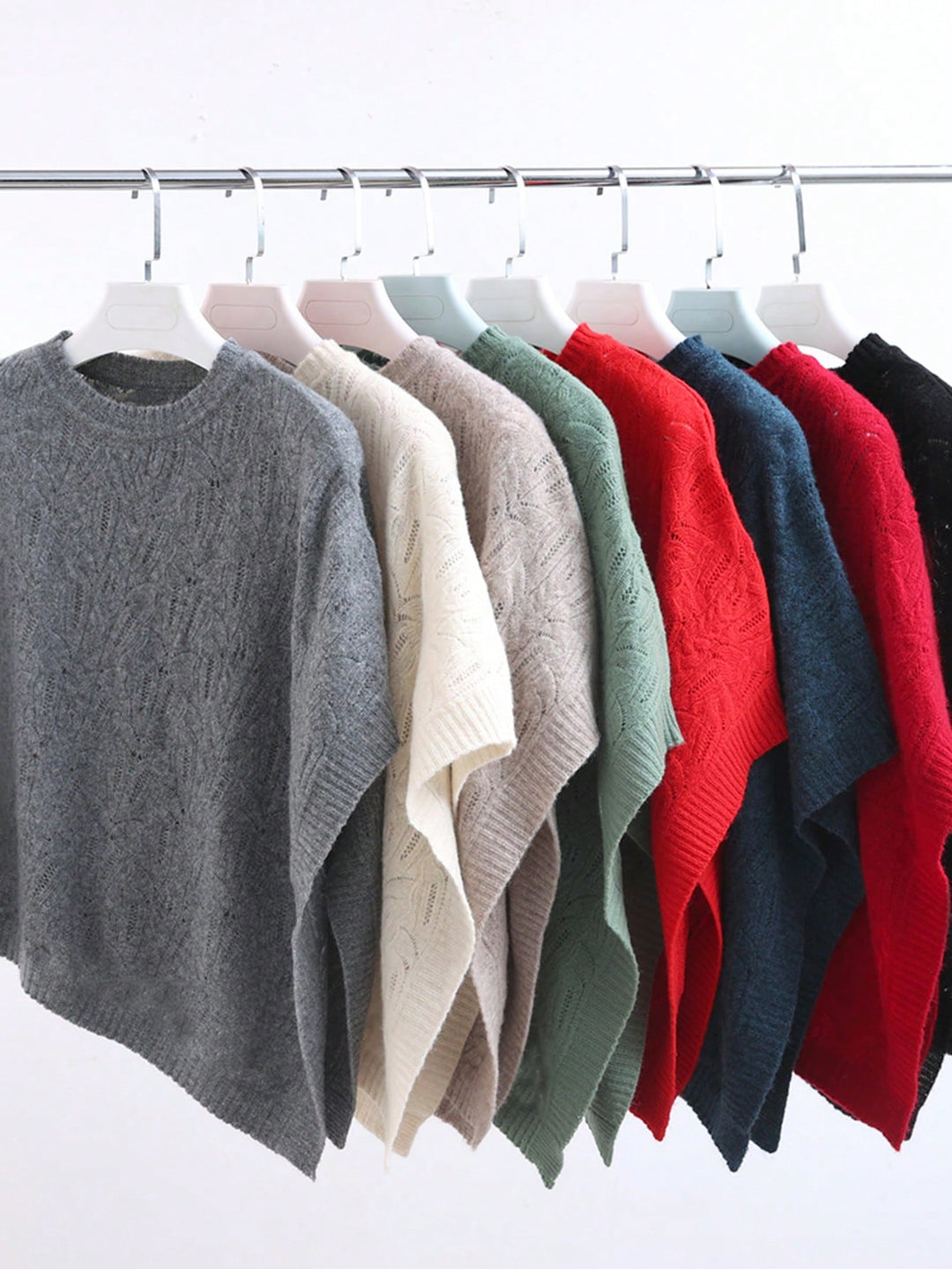 Poncho SHEIN, crem