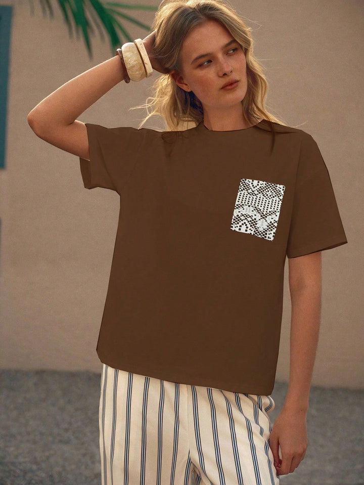 Tricou SHEIN, maro