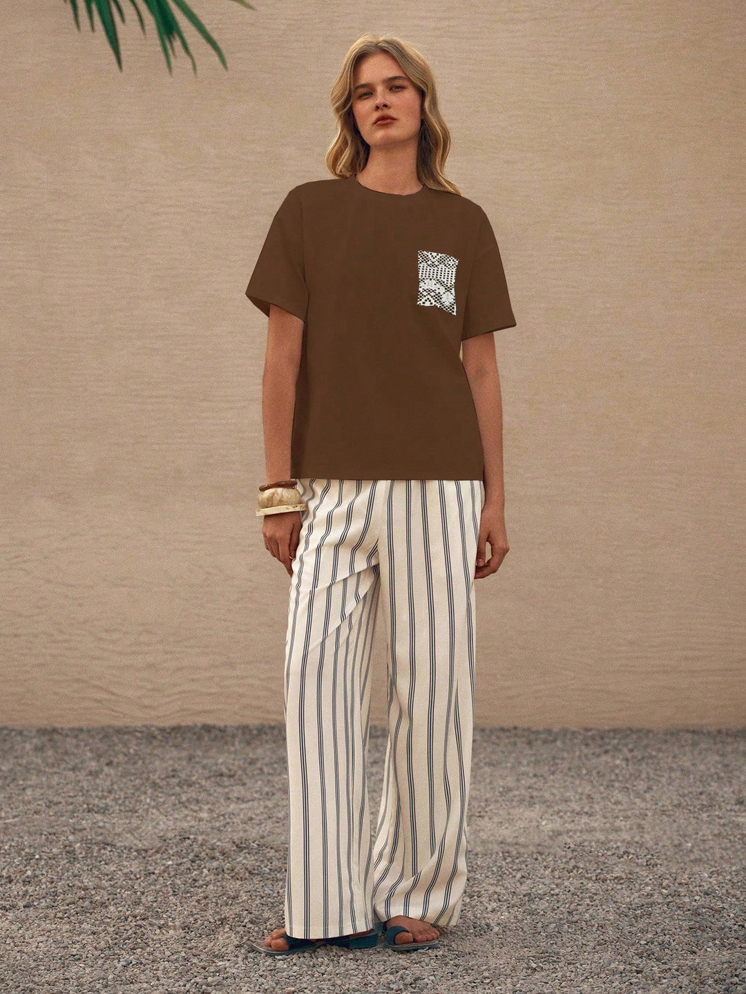Tricou SHEIN, maro