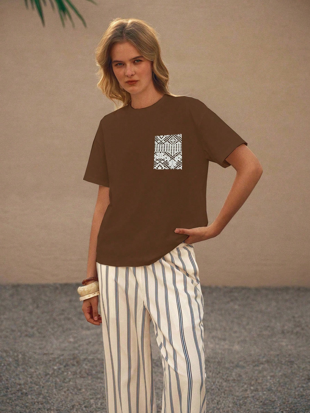 Tricou SHEIN, maro