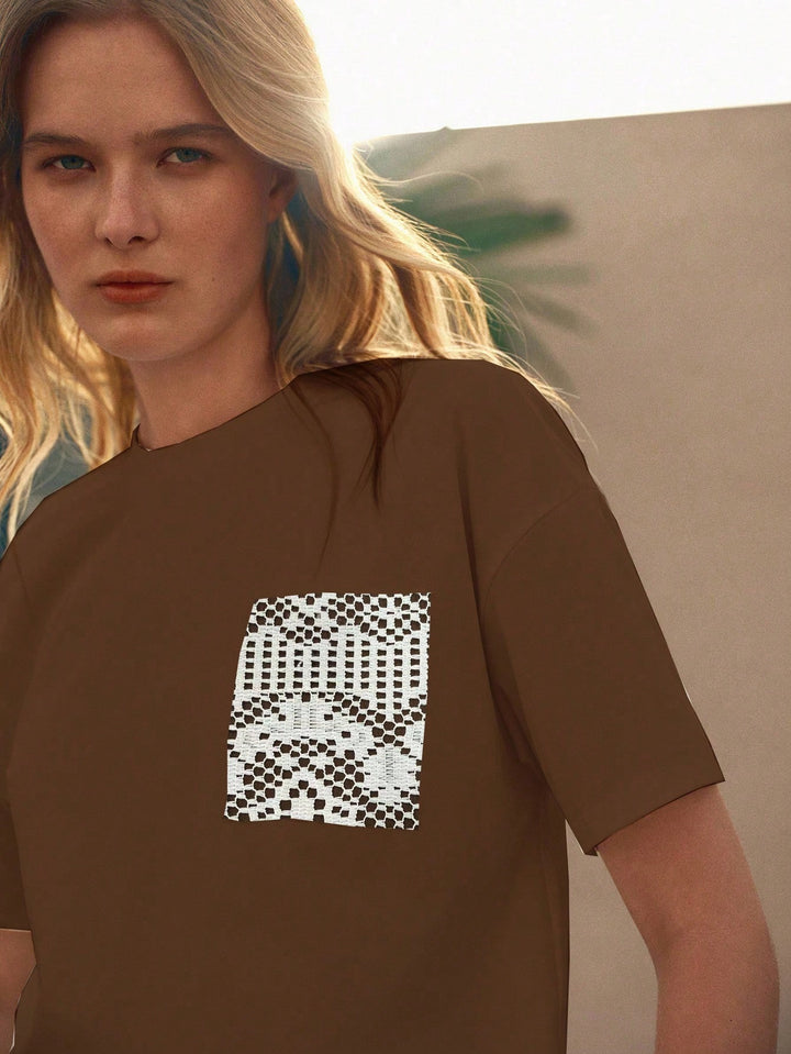 Tricou SHEIN, maro