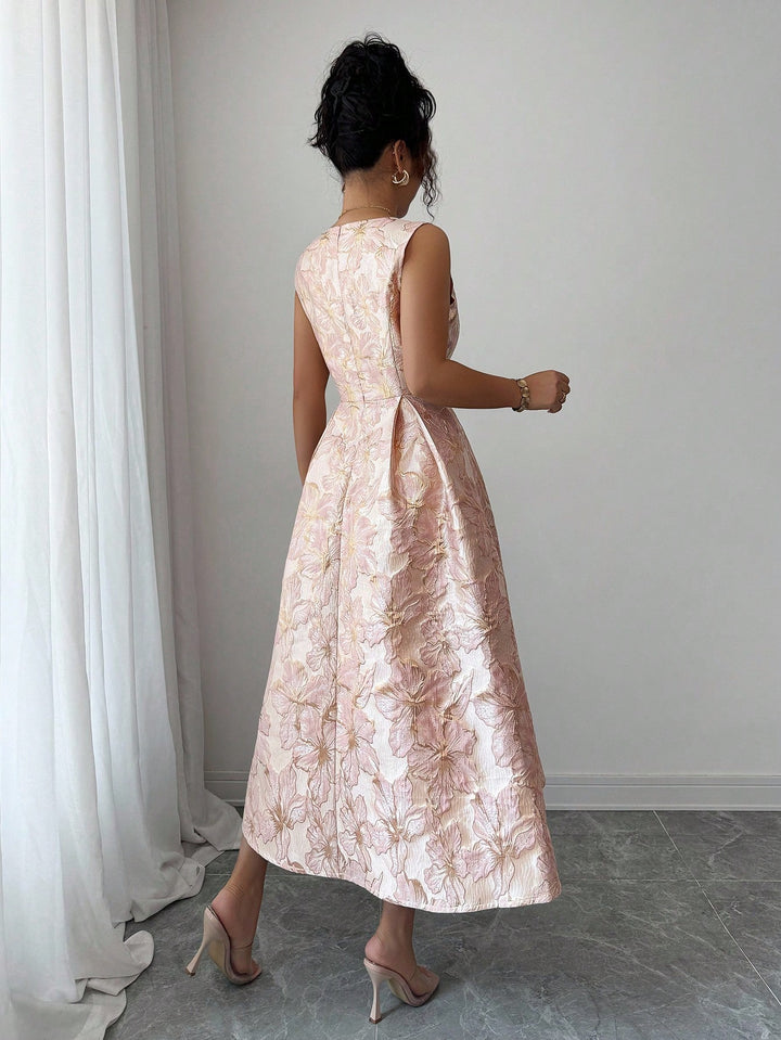 Rochie midi SHEIN, roz
