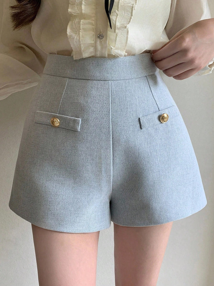 Pantaloni scurti Shein, albastru