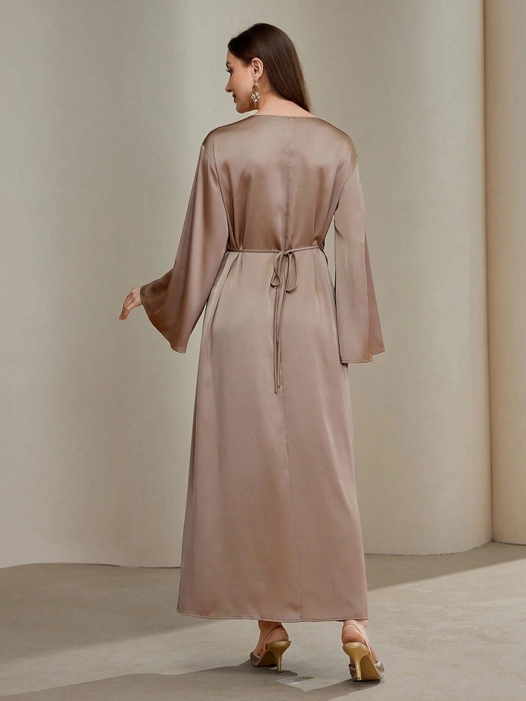 Rochie maxi Shein, maro