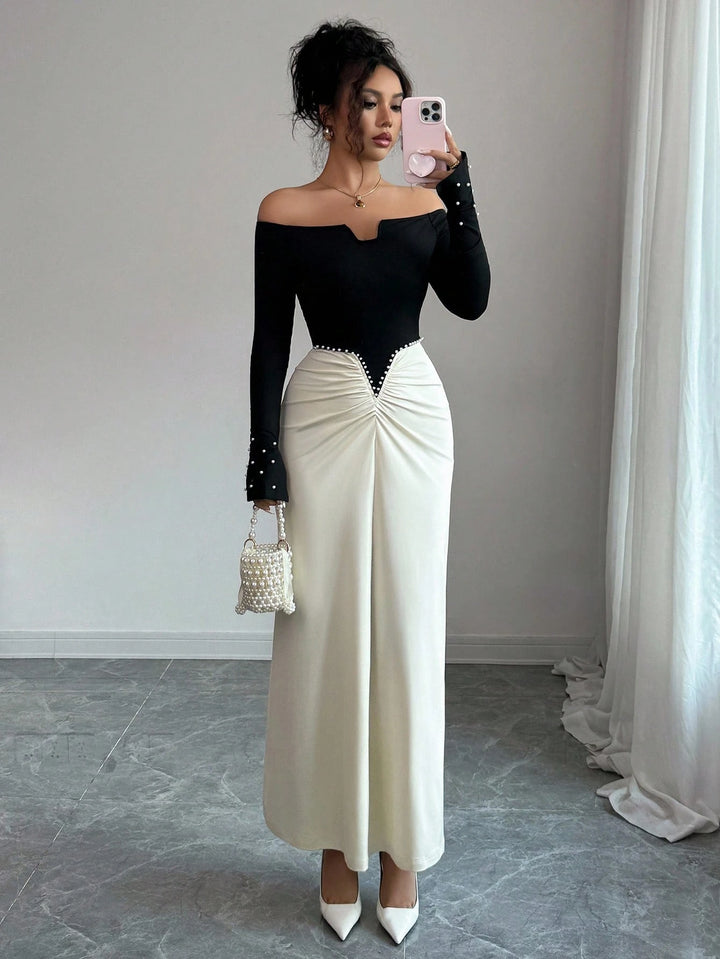 Rochie maxi SHEIN, mix culori