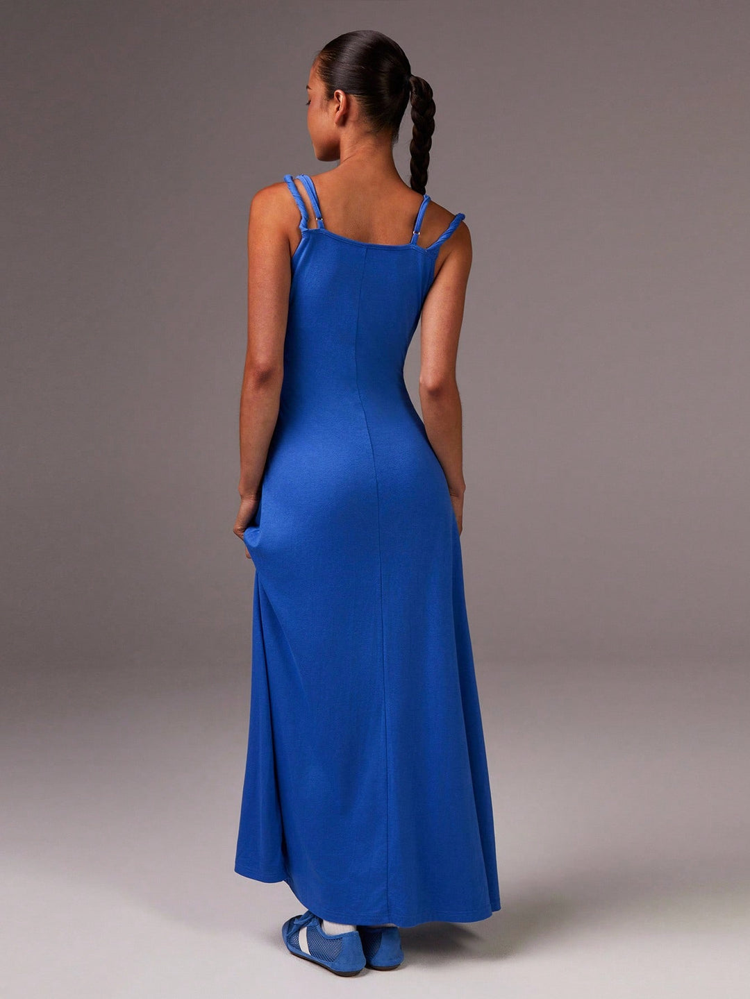 Rochie maxi SHEIN, albastru