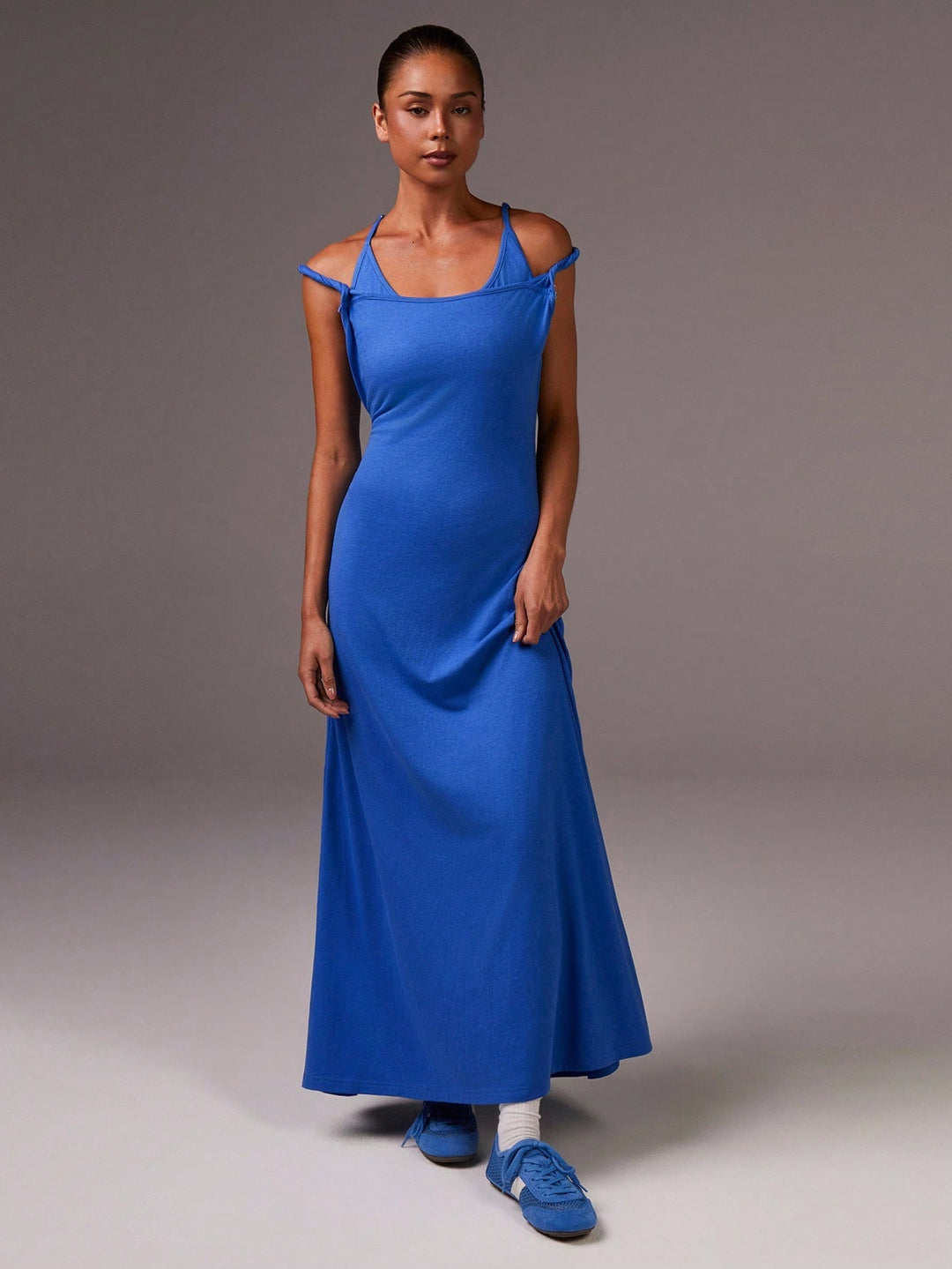 Rochie maxi SHEIN, albastru