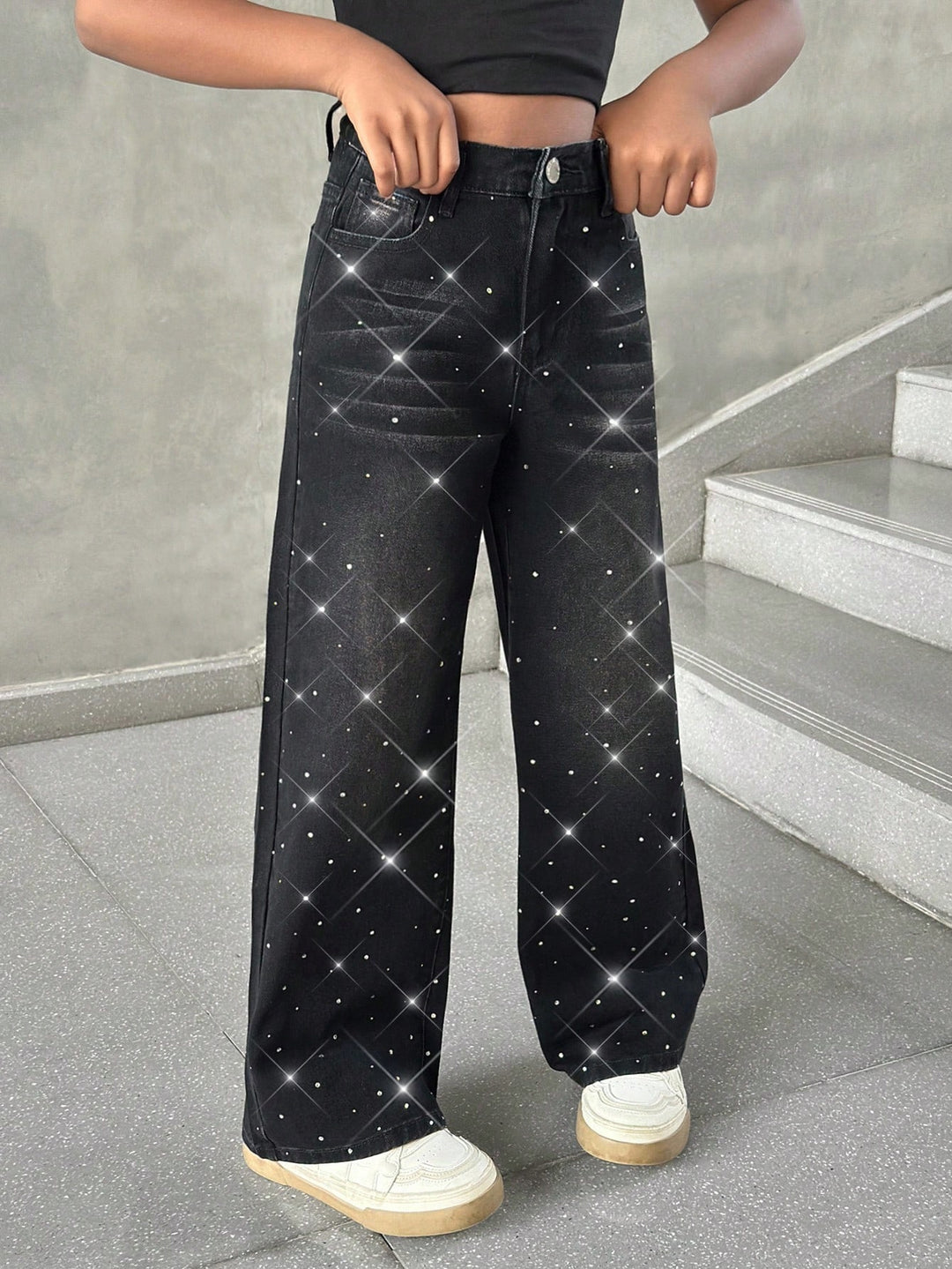 Jeans SHEIN, negru