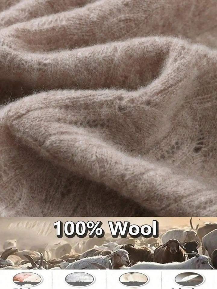 Poncho SHEIN, crem