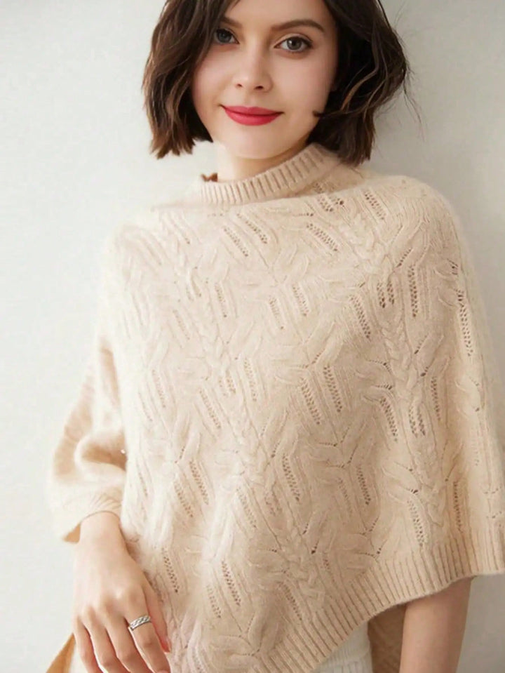 Poncho SHEIN, crem