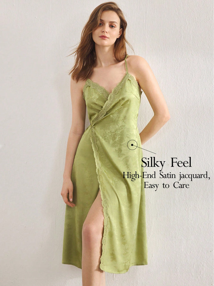 Rochie de noapte SHEIN, verde