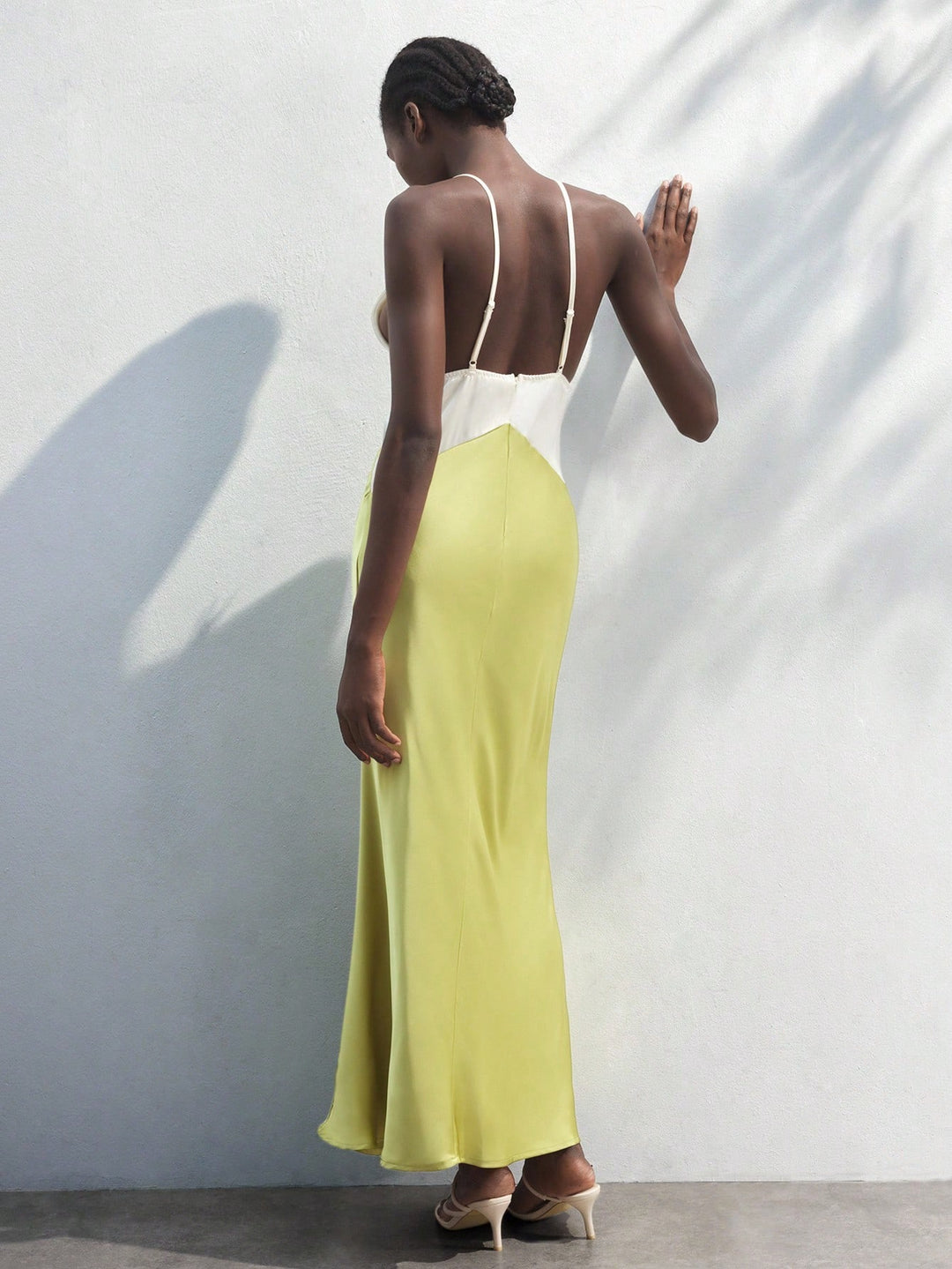 Rochie maxi SHEIN, verde
