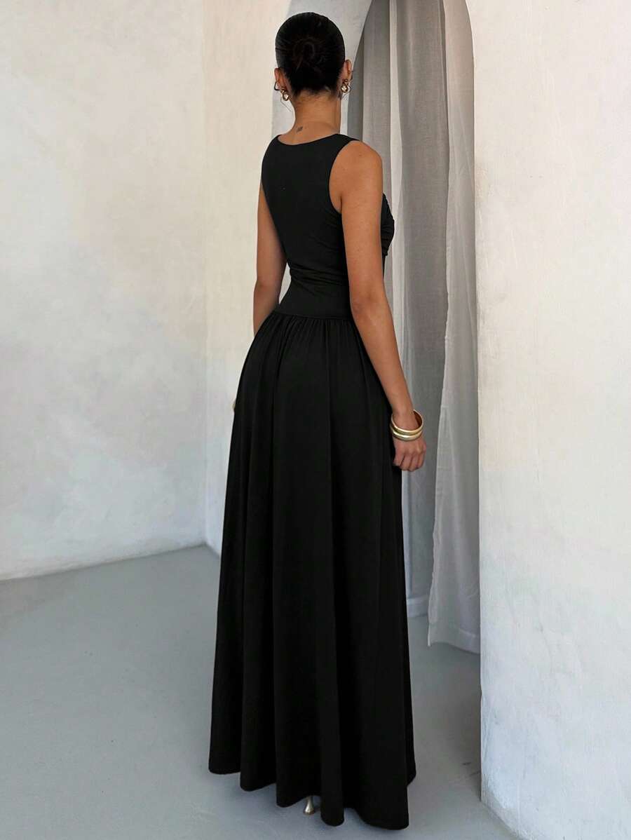 Rochie maxi SHEIN, negru
