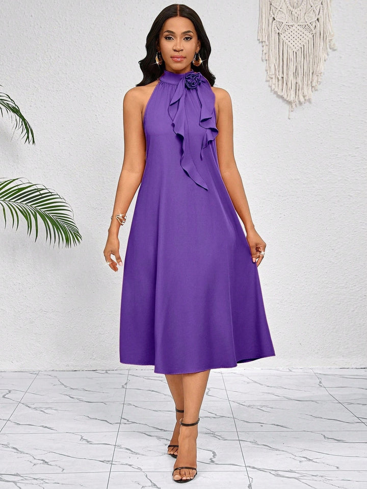 Rochie midi SHEIN, mov