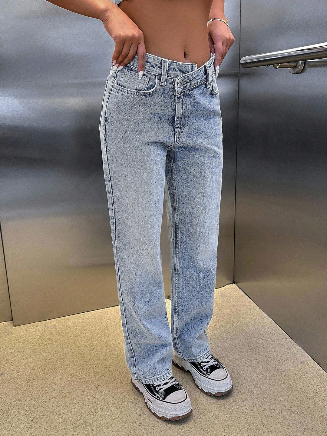 Jeans SHEIN, albastru