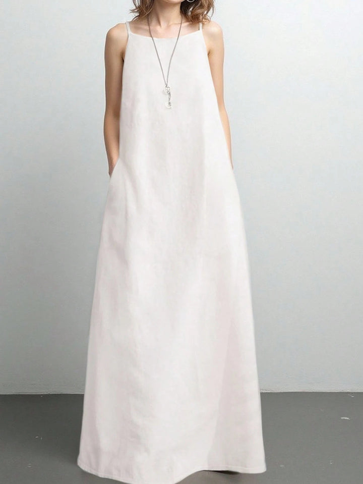 Rochie maxi SHEIN, alb