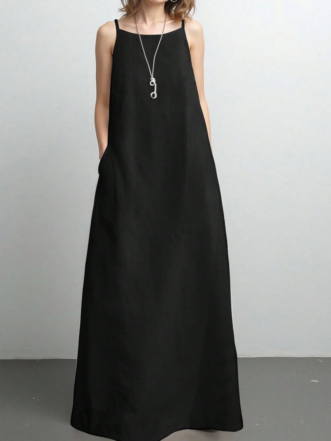 Rochie maxi SHEIN, negru