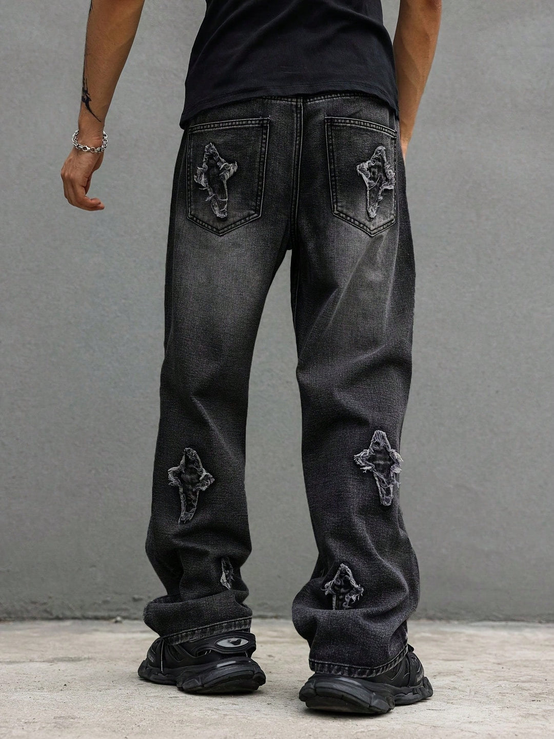 Jeans SHEIN, negru