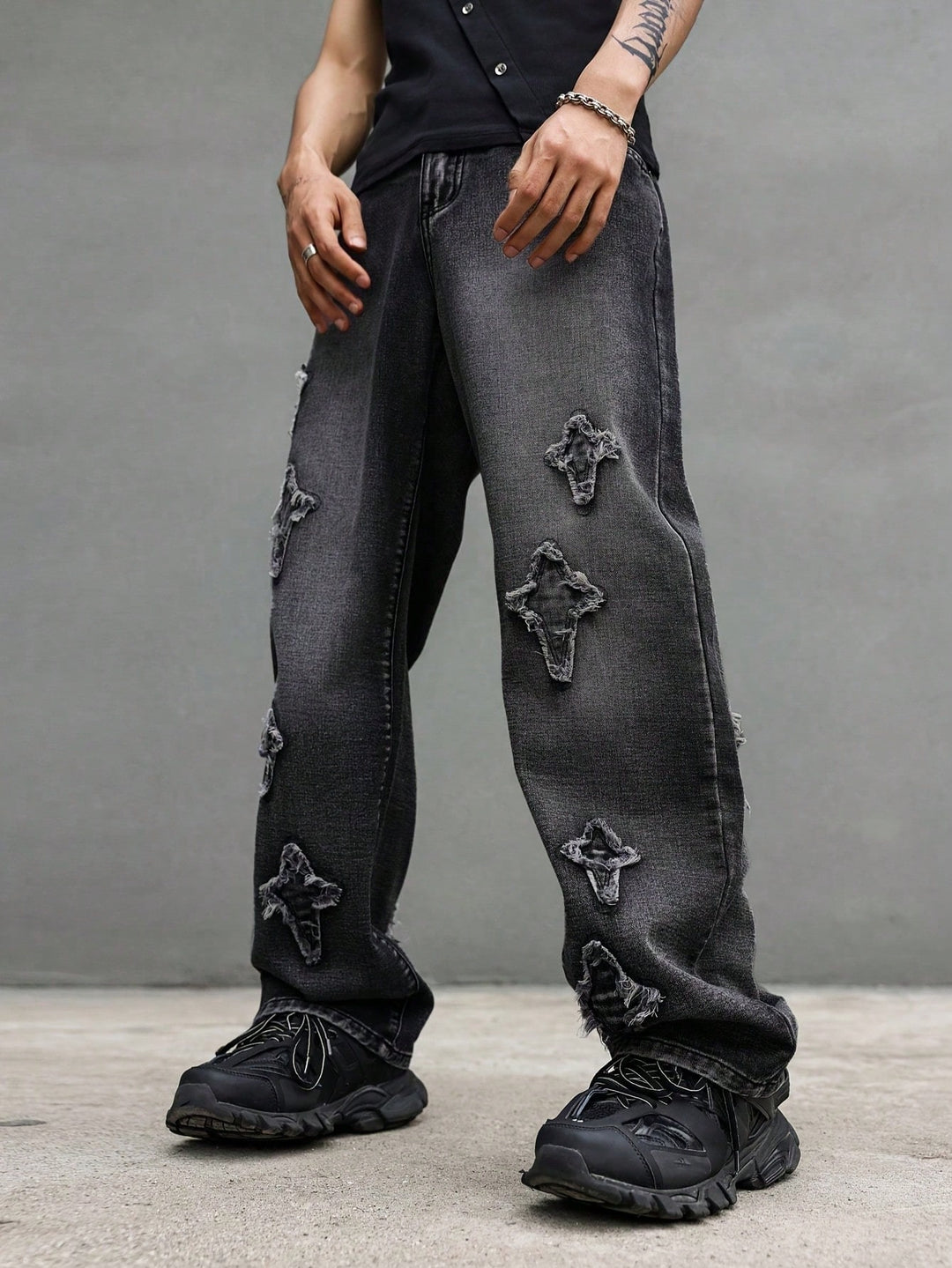 Jeans SHEIN, negru