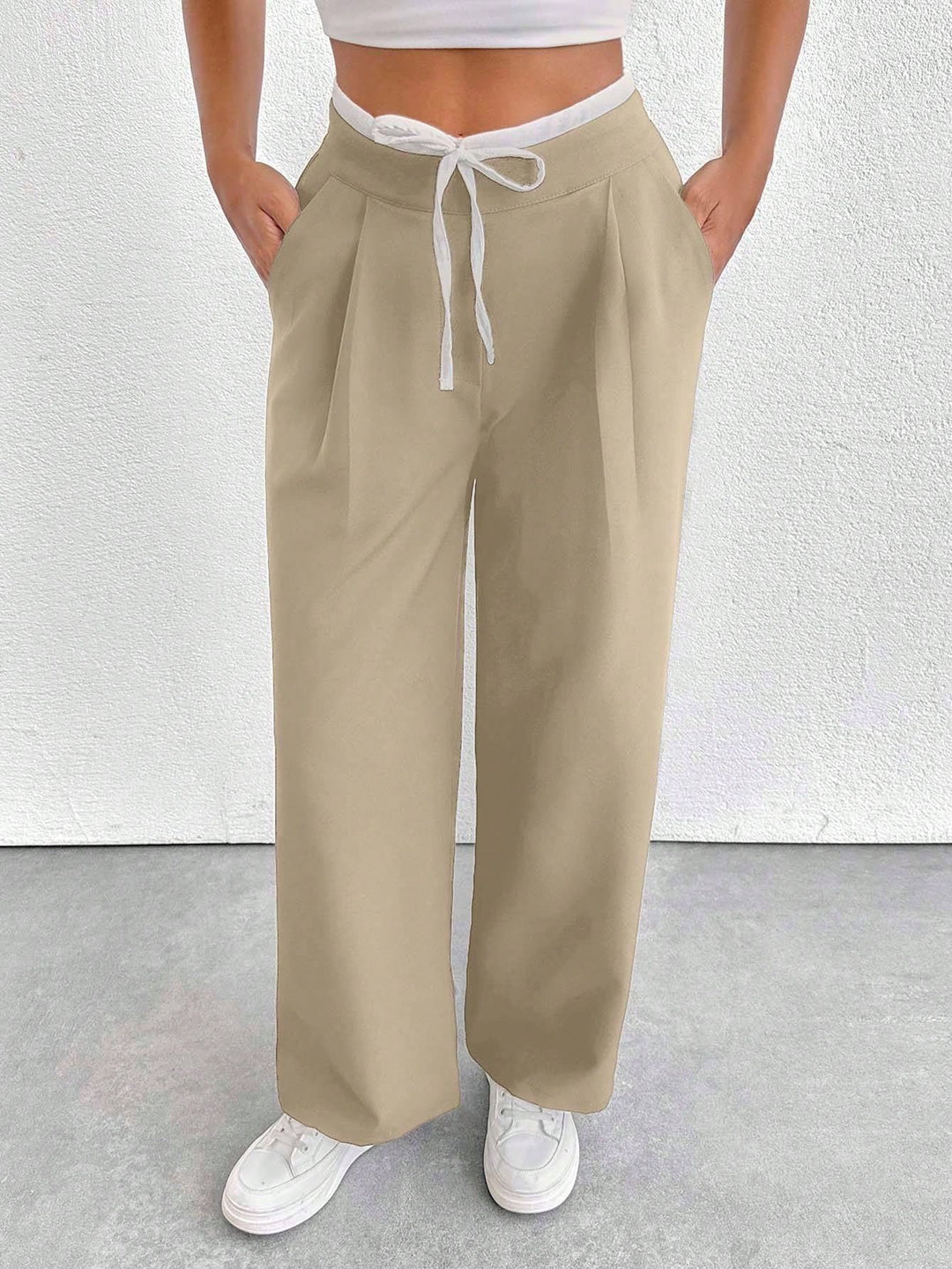 Pantaloni SHEIN, bej