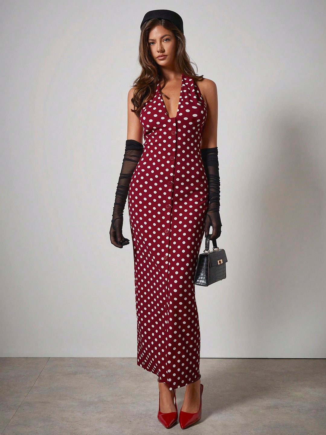 Rochie maxi SHEIN, mix culori