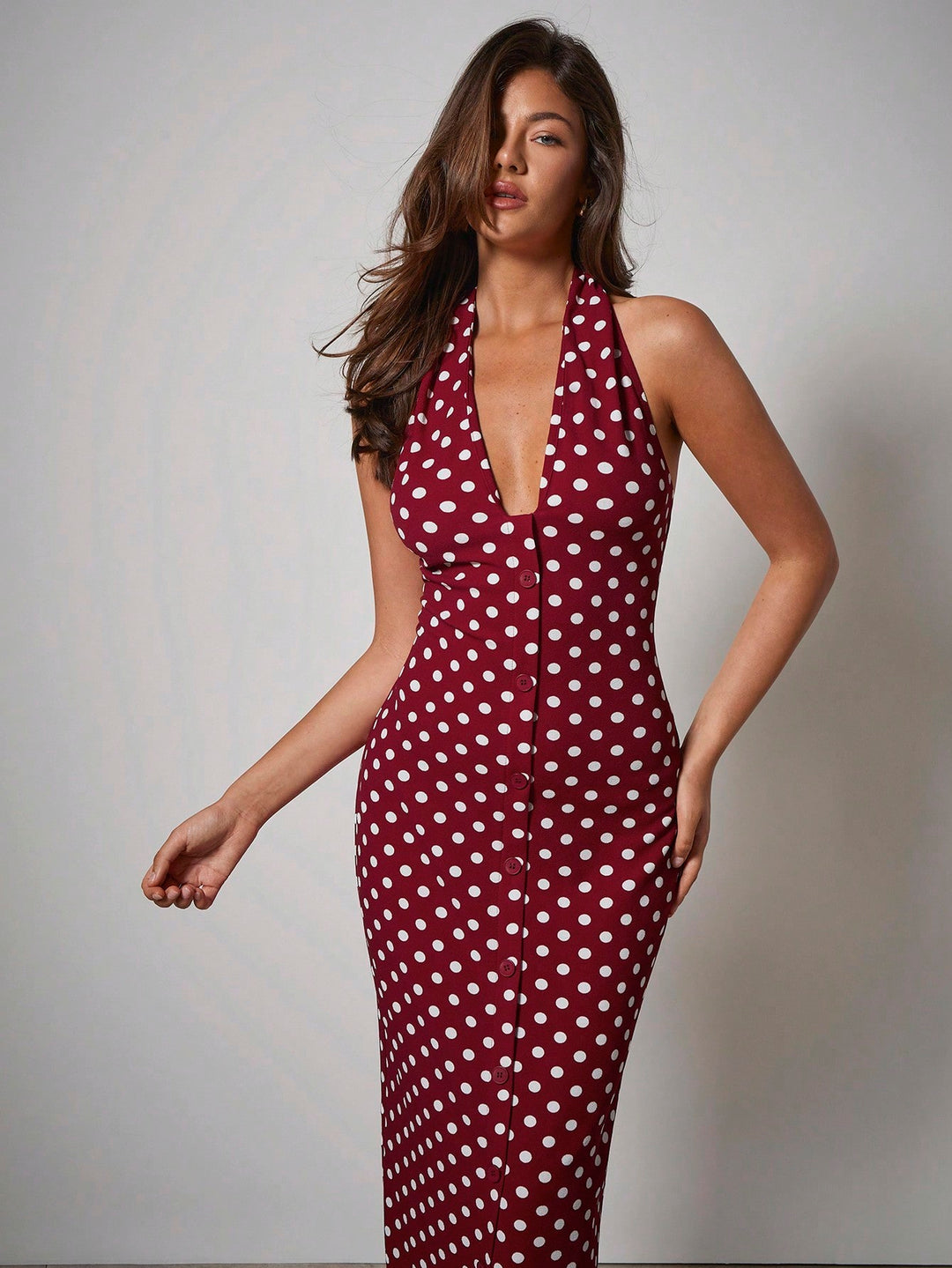 Rochie maxi SHEIN, mix culori