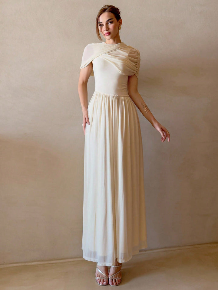 Rochie maxi SHEIN, portocaliu