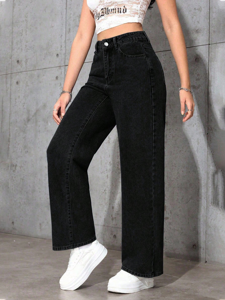 Jeans SHEIN, negru