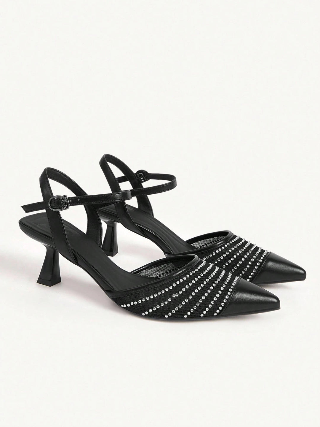 Pantofi cu toc SHEIN, negru