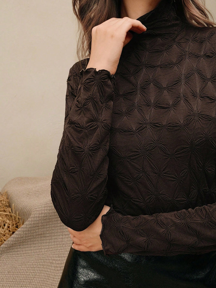 Bluză SHEIN, maro