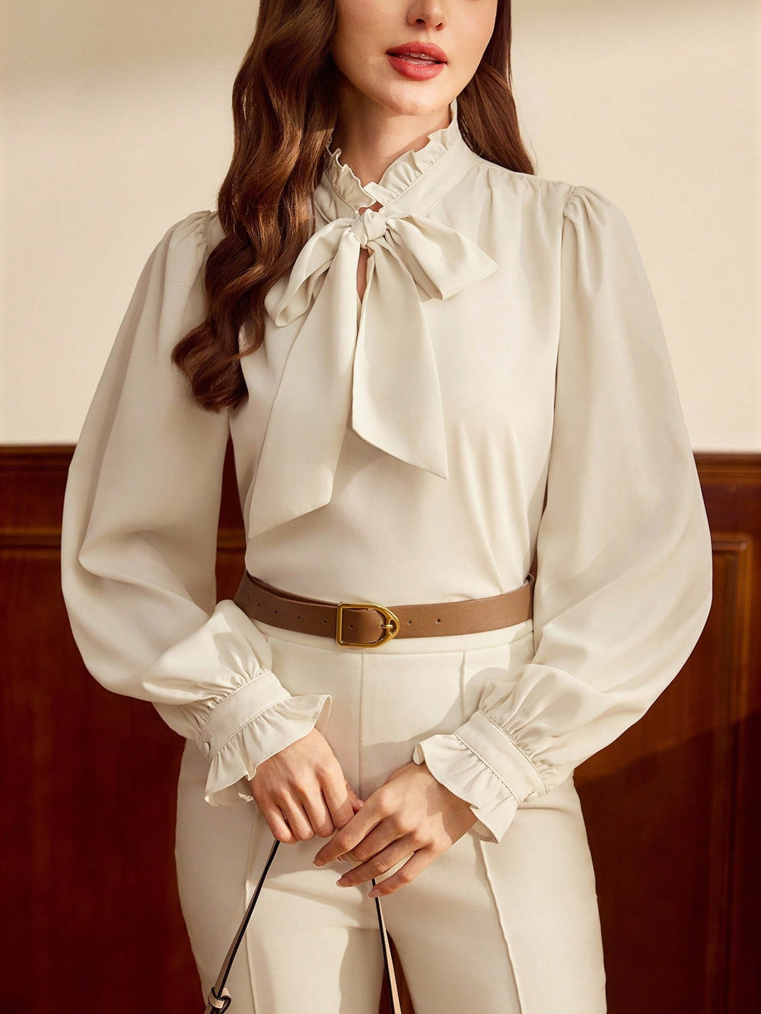 Top SHEIN, bej