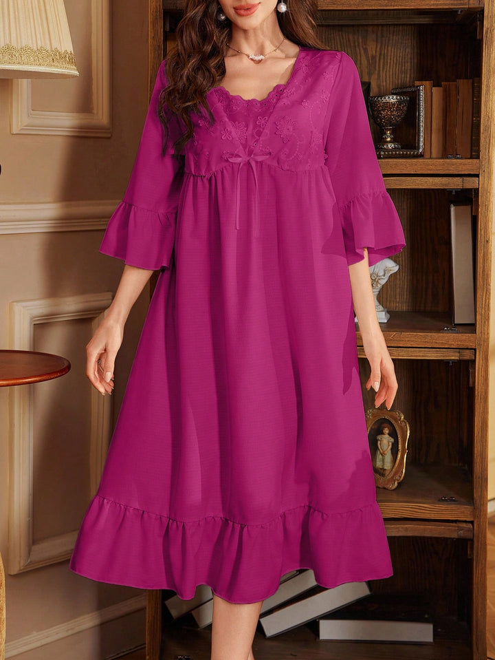 Rochie de noapte SHEIN, roz
