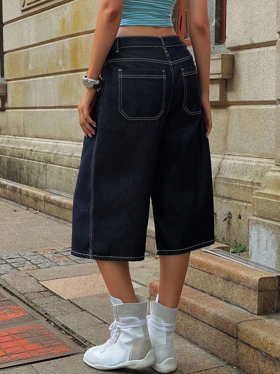 Jeans SHEIN, albastru