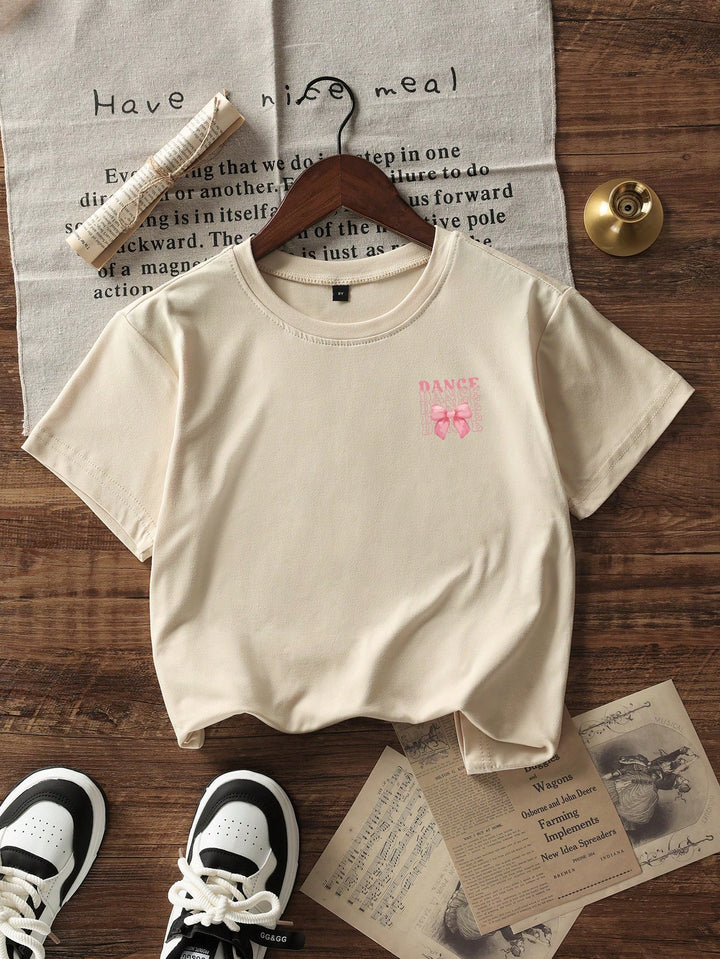 Tricou SHEIN, crem